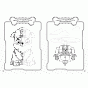 PAW PATROL ระบายสีและฝึกวาดตามเส้น Play PATROL